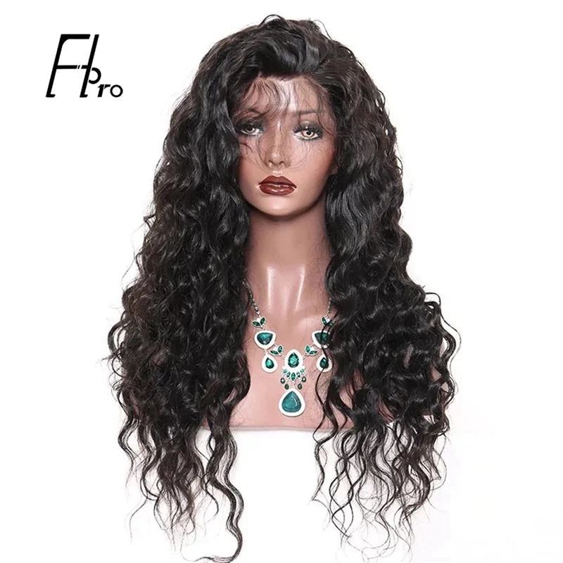 Best Water Wave Full Lace Wig Human Hair With Baby Hair